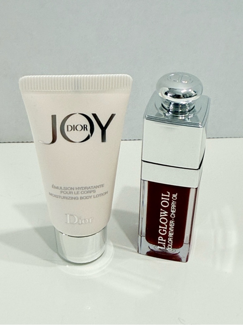 Dior Lip Glow Oil and Dior Body Lotion Bundle